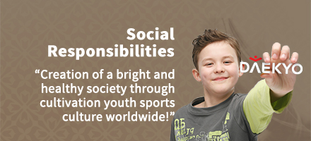 Social Responsibilities creation of a bright and healthy society through cultivating youth sports culture worldwide!